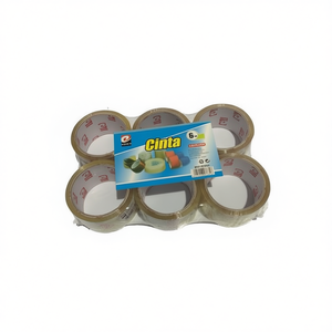 Ruban adhésif en caoutchouc simple face CINTA, couleur naturelle, en papier, sensible à la pression, pour usage bureautique - Product Image 3