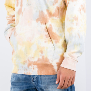 Sudadera con Capucha de Manga Larga Tie-Dye para Hombre, Sudadera Informal con Capucha y Cordón Ajustable, Bolsillo Delantero - Product Image 6