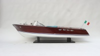 SUPER RIVA TRITONE Modèle de bateau rapide en bois fait main Fabricant vietnamien Poli et peint GIA NHIEN CO.LTD SB0021P-S Maison