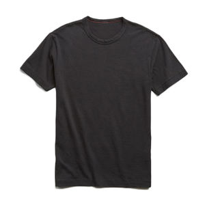 T-shirts unis personnalisés à col rond en coton biologique doux pour hommes – Hauts et vêtements d'été style streetwear - Product Image 2
