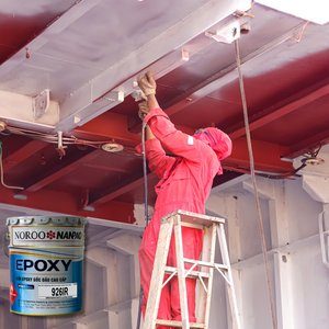 Imprimación Epoxi de Óxido de Hierro Rojo - Base Anticorrosiva de Grado Industrial para Estructuras de Acero, Maquinaria, Muebles y Pintura para Barcos - Product Image 4