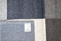 Tapis noué à la main en laine et viscose aux couleurs vives, palette Sumac |   Tapis de sol aux tons riches |   Tissage fin 6/30 |   Fait main |   Géométrique