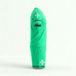 Uniforme de Fútbol Personalizado de Manga Corta para Hombre, 2026, Calidad Premium, Transpirable, Secado Rápido, 100% Poliéster, Logotipo Personalizado, Verano, OEM - Product Image 4