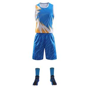 Jersey de Baloncesto Unisex Personalizado con Logotipo, de Primera Calidad, Transpirable, de Poliéster, Uniforme de Baloncesto para Verano - Product Image 3