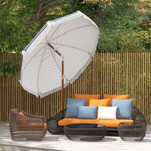 Conjunto de Sombrilla y Base para Patio, para Entretenimiento al Aire Libre - Product Image 2