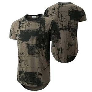 Camiseta de Hombre con Logotipo Frontal, Manga Corta, Cuello Redondo, Transpirable, Corte Regular, Informal, Tejida, Sublimada - Product Image 6