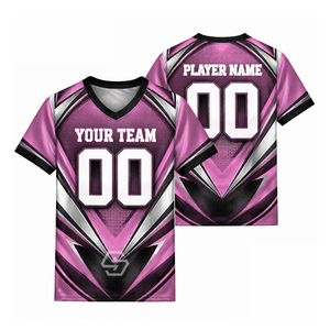 Servicio OEM al por Mayor, Jersey de Fútbol Americano 100% Poliéster, Nombre y Número del Equipo Personalizados, Unisex para Adultos - Product Image 5