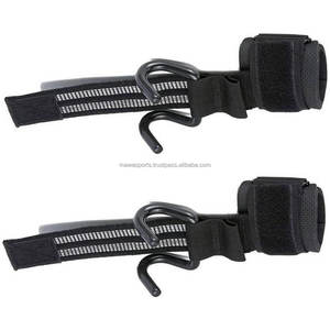 Qualité supérieure Prix de vente Crochet d'haltérophilie en néoprène rembourré avec crochets d'haltérophilie robustes - Product Image 3
