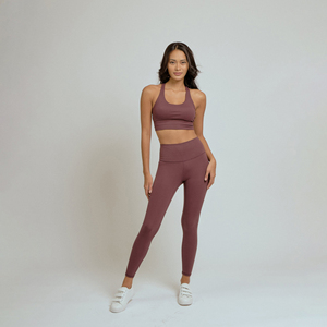 2026 New Fashionable Custom Gym Workout Sets Women Breathable Seamless Yoga Elastic Waist Front/Waist Logo 2-Piece Eco-Friendly - Product Image 6