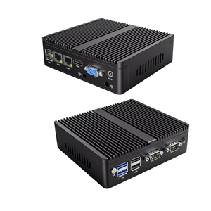 Nouvel ordinateur mini PC industriel N2840 Intel Celeron Dual Core 4 Go de RAM DDR4 128 Go de SSD WiFi double LAN sans ventilateur - Product Image 3