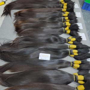 100% Cabello Humano Virgen Vietnamita |   Lacio Natural |   Negro Natural |   Sin Pelos Suelto |   Tejido |   Para Uso en Salón, Venta al por Mayor - Product Image 1