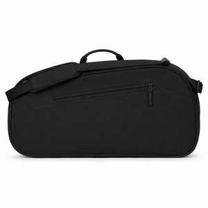 Custom <b>Black</b> Canvas Duffel <b>Bag</b> Zipper Closure Waterproof Travel Sport Gym Durable Lightweight Portable <b>Large</b> Capacity Shoe - Product Image 2