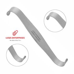 เครื่องมือผ่าตัดแบบใช้ซ้ำได้ รูปตัว S ปลายคู่ ทำจากสแตนเลส - Product Image 1