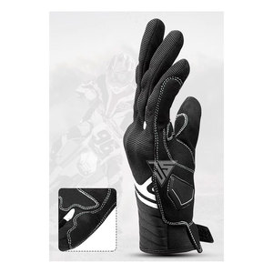 Nouveauté : Gants de cyclisme personnalisés, respirants, légers, compatibles écran tactile, imperméables, en polyester, pour vélo et moto - Product Image 3