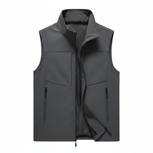 Gilet tactique pour homme, vente en gros OEM, imperméable, multi-poches, respirant, vêtement d'extérieur d'hiver, décontracté, pêche, chasse, randonnée - Product Image 3