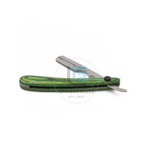 Wholesale Low Price High Quality New Arrival Straight <b>Shaving</b> Razors Stainless Steel Wood Handle Durable Barber Shop Use - Product Image 5