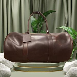 Bolsa de Lona de Cuero Genuino en Oferta, con Cierre, Color y Logotipo Personalizables, Gran Capacidad, Impermeable, Ligera, Duradera y Ecológica - Product Image 6