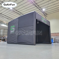 Tente Gonflable de Luxe Populaire pour Location d'Événements Sportifs Extérieurs avec Simulateur de Golf et Écran