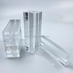 Sin Pedido Mínimo, Porta Tarjetas de Nombre Personalizadas de Acrílico Transparente, Soportes de Plástico Personalizados para Números de Mesa, Base para Códigos QR - Product Image 3