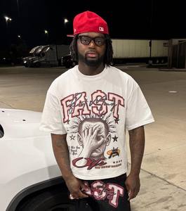 T-shirt surdimensionné en coton de haute qualité avec logo personnalisé en strass, style hip-hop, coupe courte pour hommes, fabriqué par un fabricant de vêtements d'été - Product Image 1