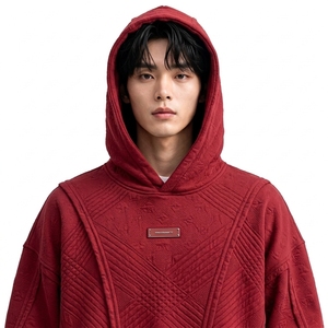 Ensemble de survêtement décontracté pour homme avec sweat à capuche et short à cordon de serrage, couleur unie, manches longues, en coton respirant, idéal pour le printemps - Product Image 4