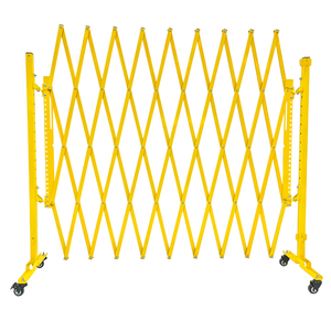 Barrera de Seguridad Plegable Portátil de Acero LIPHOCO para Control de Multitudes, Uso en Escuelas, Oficinas, Edificios e Industrias - Product Image 2