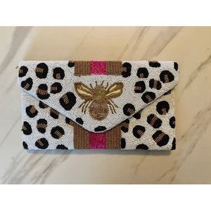 Colorful Indian Handmade Beaded Bag Luxury Ethnic Craft Durable Trendy Style Premium Eth <b>Crystal</b> Fashion Accessory Casual Purse - Product Image 1