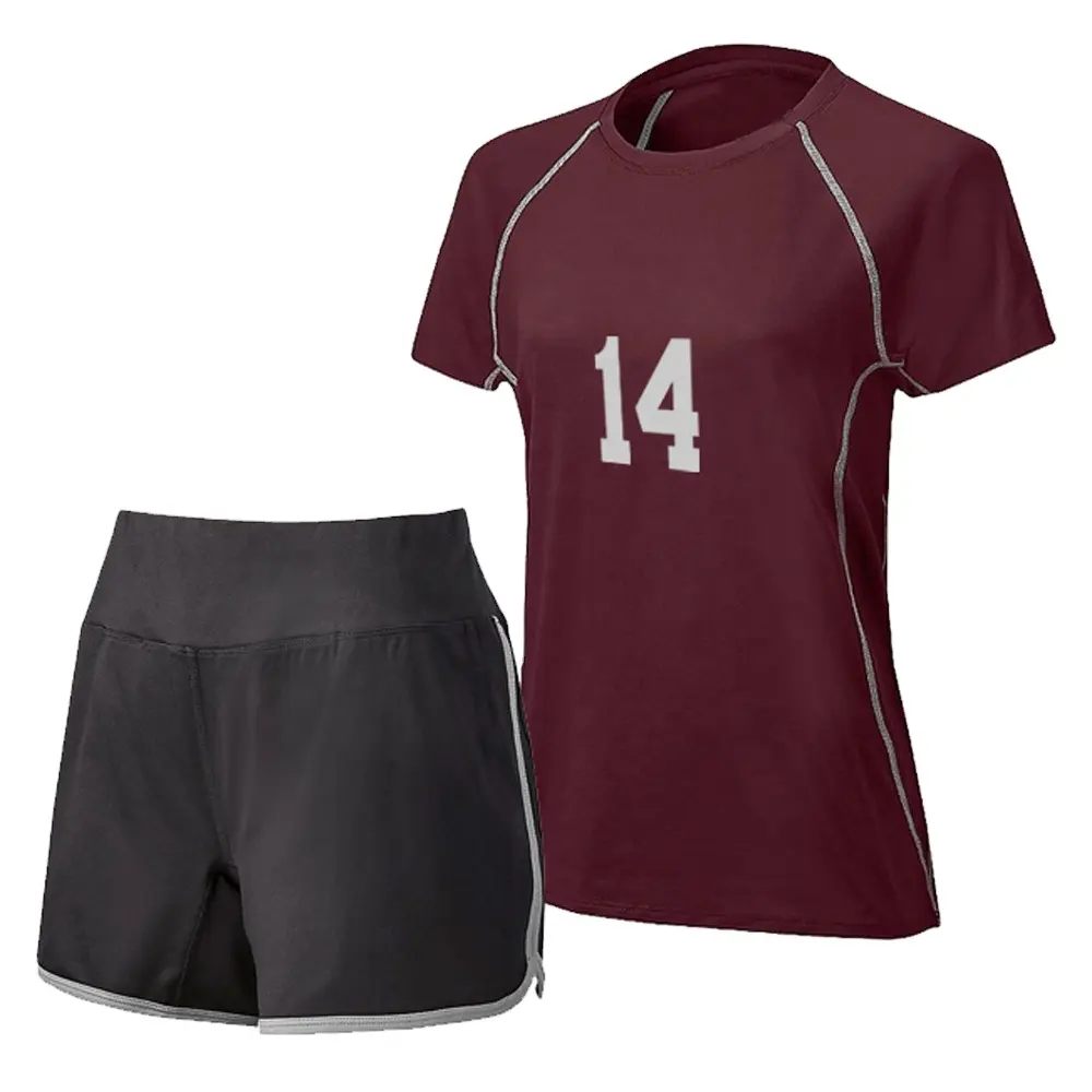 Hoge Kwaliteit Custom Beste Kwaliteit Cool Design Volleybal Uniform Jersey Volleybal Uniform Unisex