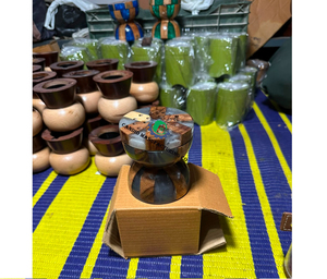 Brûleur d'encens artistique en bois de santal et résine époxy, fait main, diffuseur d'aromathérapie, couleur personnalisée, pour la maison et le bureau - Product Image 4