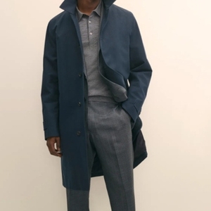 Nouveau Manteau Long en Laine Coupe Ample Décontractée Personnalisable pour Homme, Style Vintage Hiver Automne 2026, Tissu Épais Doux Coupe-Vent Grande Taille - Product Image 3