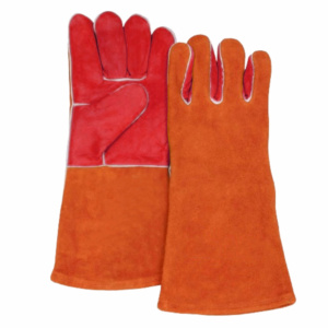 Guantes de Soldadura TIG Personalizables de Cuero Vacuno de Grano de Cabra Duradero, Guantes de Barbacoa de Construcción Sin Costuras de Alta Resistencia - Product Image 5