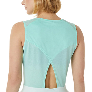 Customized Adults Women's Mint <b>Green</b> Polyester Tennis Uniform High Quality Sleeveless <b>Pleated</b> Lightweight Comfortable Fit - Product Image 6