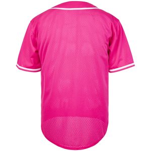 เสื้อเบสบอลทีมแบบสั่งทำขายส่ง ผ้าโพลีเอสเตอร์ 100% ระบายอากาศได้ดี เสื้อเบสบอลแบบตาข่าย วัสดุตาข่าย เสื้อเบสบอลสั่งทำ - Product Image 2