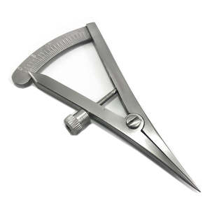 Calibrador Oftálmico Castroviejo de 9 cm y 20 mm, Instrumento de Medición Quirúrgico de Acero Inoxidable, Cirugía Plástica, Narham Enterprises - Product Image 2