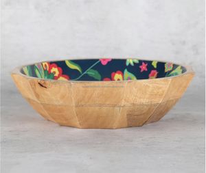 Cuenco de madera impreso personalizado a la moda, pantalla de patatas fritas para ensalada, cuenco de cocina Natural decorativo, cuencos de madera para servir - Product Image 5