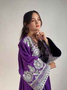 ชุดแต่งงานลูกไม้สไตล์อัฟกันคูชีสมัยใหม่สำหรับผู้หญิง วัฒนธรรมชาวปัชตุน ล่าสุดปี 2026 งานฝีมือวินเทจปักลายแบบดั้งเดิมสำหรับงานเทศกาล - Product Image 4