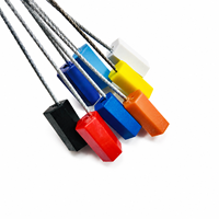Scellé de câble métallique à usage unique haute résistance YSD pour camions, remorques et marchandises