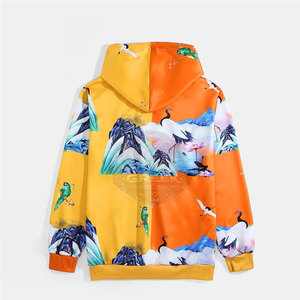 Nouvelle arrivée : sweat à capuche pour homme, sublimation, hiver, uni, 100% coton, polaire respirant, séchage rapide, avec logo personnalisé - Product Image 2