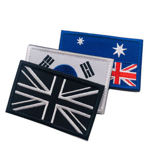 Patch Tactique Personnalisé Brodé avec Dos Auto-agrippant pour Uniformes et Équipements d'Extérieur, Drapeaux Nationaux, Écussons Thermocollants - Product Image 5