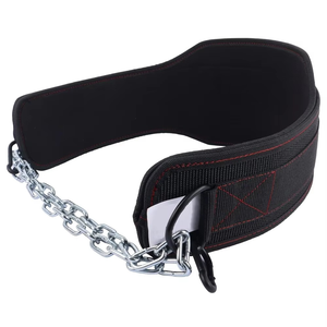 เข็มขัดยกน้ำหนักนีโอพรีนแบบหนาพิเศษสำหรับการฝึกความแข็งแรง เสริมสร้างกล้ามเนื้อ รองรับหลัง ไม่ลื่น ปรับได้-Geo Brother Co - Product Image 3