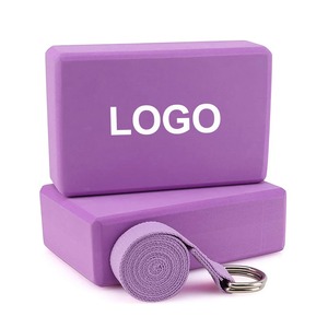 Bloque de Yoga Morado 230x150x75mm Espuma EVA de Alta Densidad Tamaño Estándar Uso Universal - Product Image 2
