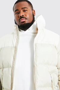 Gilet matelassé personnalisé avec logo, 100 % coton, chaud pour l'hiver, à capuche, fermeture éclair épaisse, brodé, multi-poches pour homme - Product Image 4