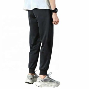 High Quality Mid Waist Jogger <b>Trousers</b> for Men Casual Stretch Color Block Slim Fit Fleece Quick Dry <b>Drawstring</b> Closure Gym Ready - Product Image 3