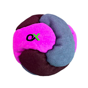 Oxva Industries New Best Quality Custom Lightweight Eco-Friendly Hacky Sack Footbag Ball with High Air Retention <b>Bean</b> <b>Bag</b> Soft - Product Image 5