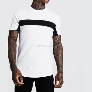 T-shirt en toile 100 % coton épais pour homme, style urbain, séchage rapide, personnalisable avec logo, meilleure vente - Product Image 4