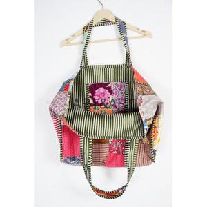Super High Quality Bohemian Women's Jhola <b>Bag</b>-Fashionable Cotton <b>Patchwork</b> Quilted Tote <b>Bag</b> Open Two Handles Directly - Product Image 5