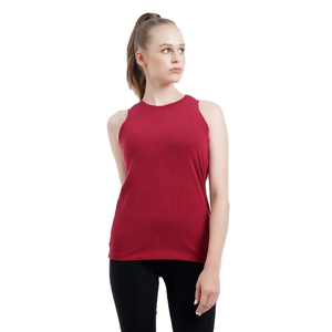 Chaleco Deportivo Transpirable Sin Mangas, de Secado Rápido, Personalizado, Mezcla de Poliéster y Algodón, para Mujer, Venta Caliente, Proveedor de Fábrica - Product Image 3