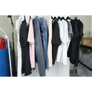 Camisas Pique Coreanas Auténticas Usadas para Mujer, Manga Corta, 100 kg, Fardos Transparentes, Origen Corea, Yoursup S-W-T-SPS, Venta al por Mayor, Exportación - Product Image 3