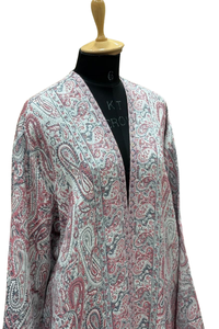 Dubai Vintage Viscose Abaya weaving work Floor Length Long Sleeve Soft Breathable Fabric Casual Party Wear - Product Image 3