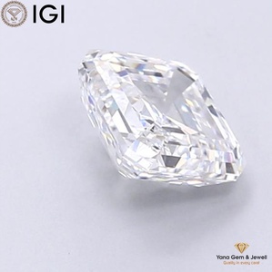 Impresionante Anillo Personalizado con Diamante CVD Cultivado en Laboratorio de 1.00 Quilates, Corte Asscher, con Certificado IGI, Color D, Claridad VVS1 - Product Image 6